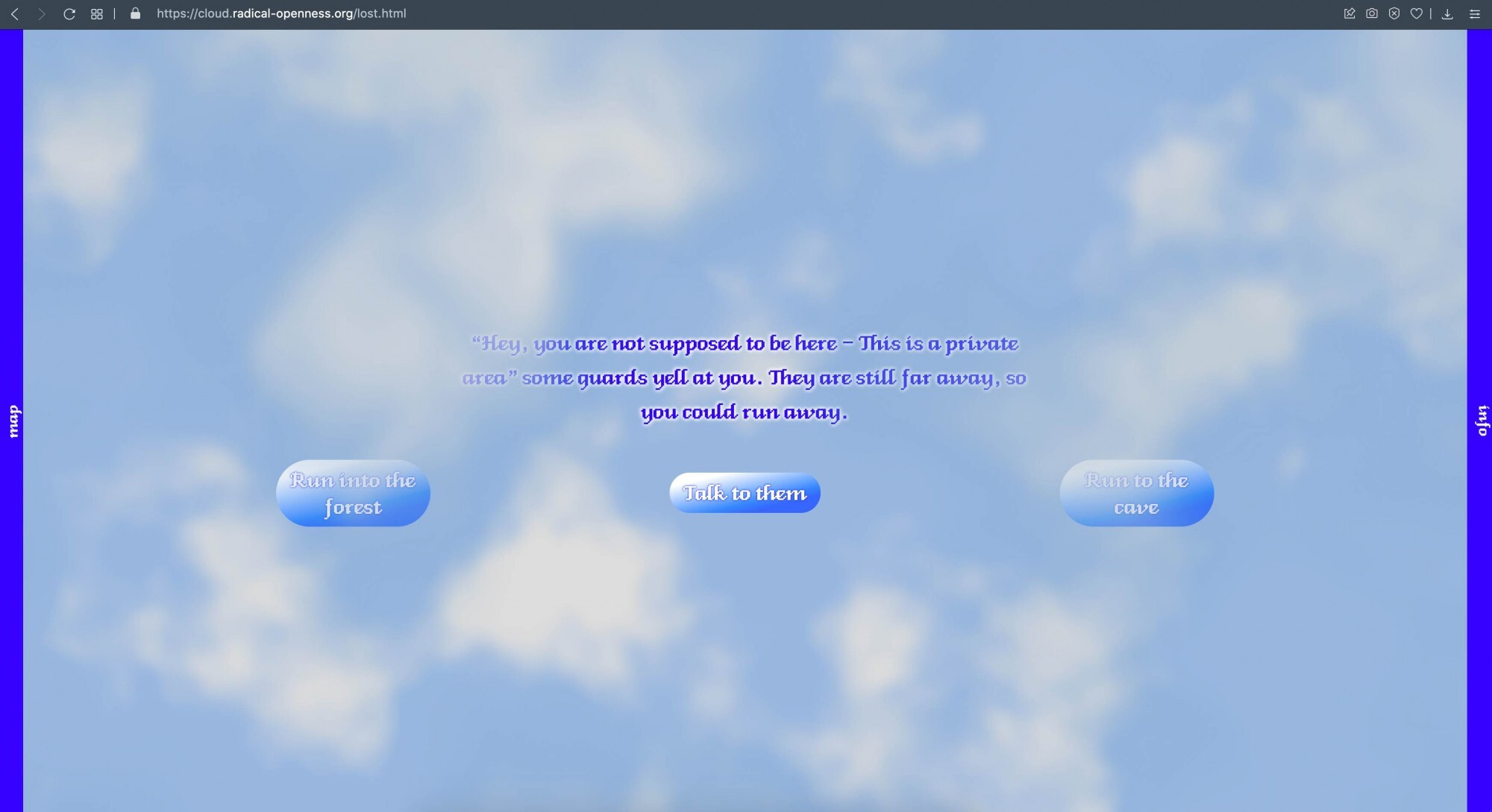 Lost in a garden of clouds XI