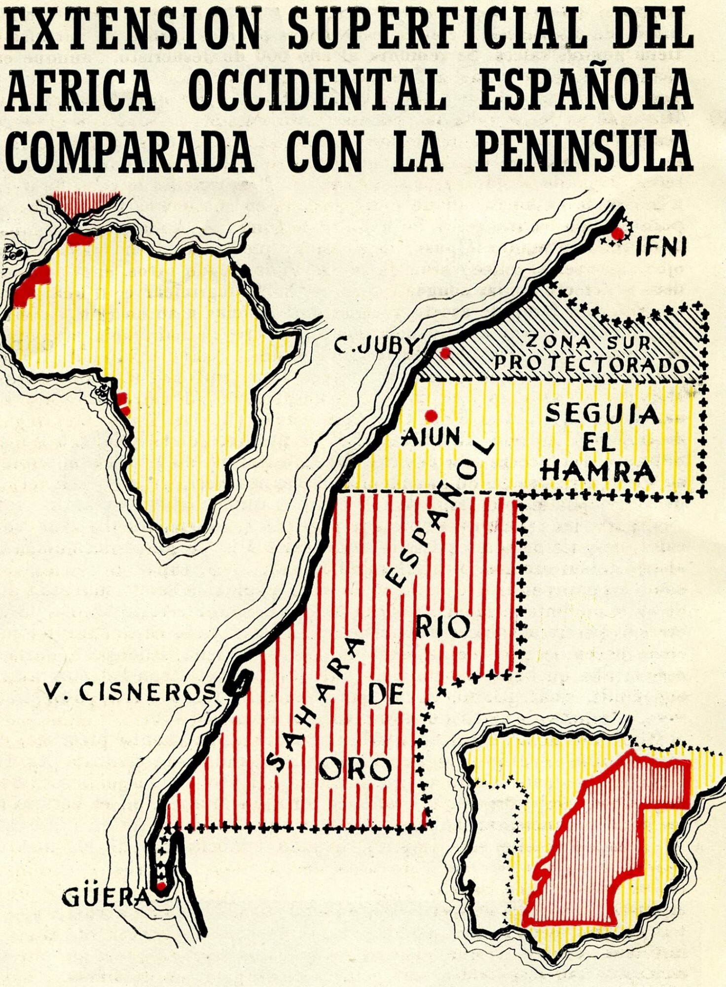 c.1960s Gassio Spain Sahara